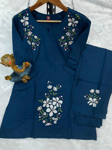 Heavy viscose Rayon Co-Ord Set (Stitched)